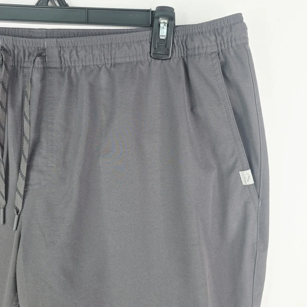 LL Bean Mens Multisport Pants Gray Size 2XL Stretch Performance UPF Quick Dry